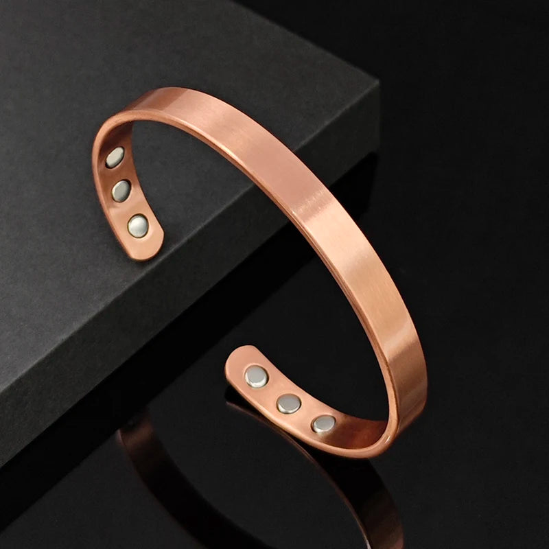 Bracelet magnétique en cuivre